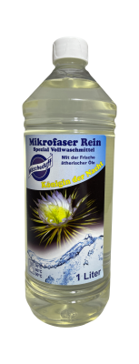 3 Liter Mikrofaser Rein Spezial Vollwaschmittel Sortenrein